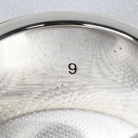 【研磨済】GUCCI ゴースト リング 8号 Ag925 ピンキー 指輪 グッチ