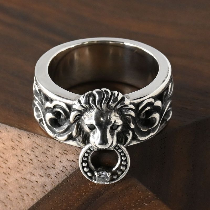 【新品仕上げ】 JUSTIN DAVIS LION KEEPER リング 13号 ジャスティンデイビス SR522 指輪 silver925